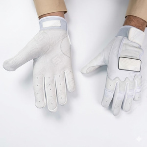 Guantes de Béisbol y Sóftbol Personalizados de Cuero con Puño Corto, Cierre de Velcro, Opciones de Talla, Logotipo, Calidad, Talla XL - Product Image 2