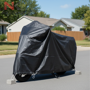 Bâche de protection anti-grêle pour vélo, imperméable, toutes saisons, pour moto et vélo, pour protection extérieure - Product Image 3