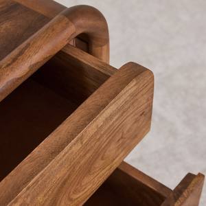 Mesita de noche de madera de mango Vandana Nova Aureo 50x43 cm - Product Image 6