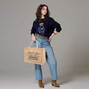 Sacs d'emballage multifonctionnels en jute pour le stockage domestique, l'emballage de détail et l'utilisation commerciale - Product Image 6