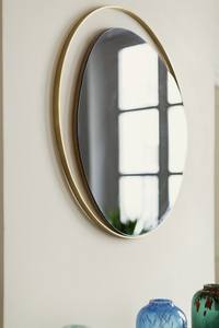 Top selling Round Wall <b>Mirror</b> Black Frame <b>Gold</b> Accent Minimalist Design Decorative Iron <b>Mirror</b> for Home Interior - Product Image 3