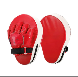 Cible de frappe en PU respirante et durable pour l'entraînement de boxe/kickboxing – Noir et blanc – Toutes saisons - Product Image 5