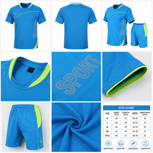 Camiseta de Fútbol para Hombre, Personalizada, con Cuello en V, Manga Corta, Cierre de Hebilla, Secado Rápido, 100% Poliéster, Venta Caliente - Product Image 6