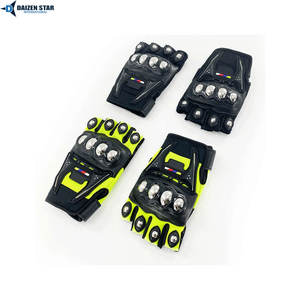 Guantes de Ciclismo Transpirables de Verano OEM con Agarre de PU, Almohadilla de Gel Antideslizante y Antichoque, Medios Dedos, para Bicicleta de Montaña y Carretera, para Hombre y Mujer - Product Image 2