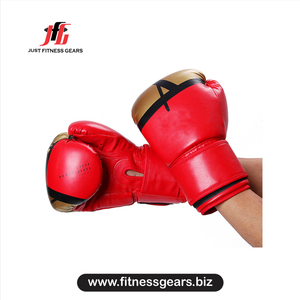 Gants de boxe personnalisés avec logo, unisexes, en PU, fermeture velcro, respirants, pour l'entraînement de boxe - Product Image 5