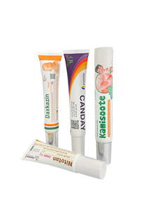 Tube en plastique imprimé avec bouchon à vis conique, emballage décalé, conteneur de 10 g, 15 g, 20 g, 25 g, fabriqué au Vietnam - Product Image 1