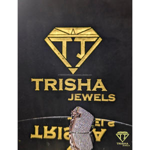 Anillo de Jesús de Plata de Ley 925 Maciza con Moissanita, Joyería Hip Hop Iced Out, Color D VVS, Regalo de Lujo para Hombre de Trisha Jewels - Product Image 5