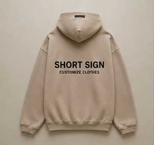 Sweat-shirt à capuche pour homme 300 GSM 450 GSM Doux Manches longues Sport Décontracté Extérieur Chaud 100% Coton Polaire Streetwear - Product Image 3