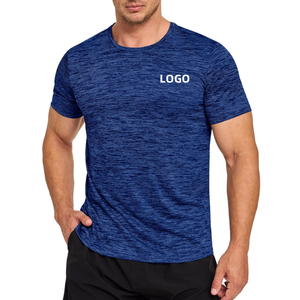Camisetas Deportivas de Algodón 100% de Secado Rápido para Hombre, con Logotipo Personalizado, para Gimnasio, Fitness y Running, Venta al Por Mayor, Novedad 2026 - Product Image 4