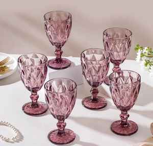 Vasos de helado de vidrio con tono morado |   Modernos y Lujosos Platos para Postres para Fiestas |   Vidrio Engrosado de Calidad de Exportación para Uso Diario, Frutero Artesanal - Product Image 4