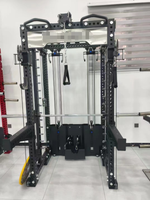 Máquina Smith de Gimnasio Comercial con Diseño Nuevo, Venta Caliente de Fábrica, para Sentadillas con Cable Cruzado, Rack de Entrenamiento Integral