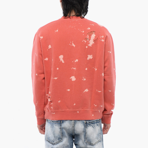 เสื้อสเวตเชิ้ตผู้ชายแบบใหม่กันลม ผ้าฝ้าย 100% พิมพ์ลาย 2 ชิ้น ชุดลำลองฤดูหนาว ผ้าฟลีซขนาดใหญ่ ระบายอากาศได้ดี - Product Image 2