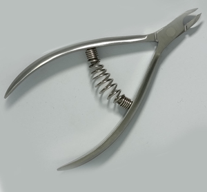 Surgical Grade Stainless Steel <b>Nail</b> Cuticle Nippers Hand Sharpening Blades Durable Manicure Nippers Double Spring <b>Nail</b> Pliers - Product Image 4