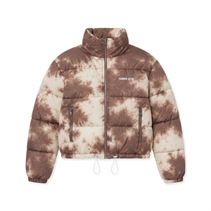 Abrigo Acolchado Sublimado para Mujer con Cinturón, Chaqueta de Invierno con Capucha, Estilo Casual para Exteriores, Prenda Exterior Acolchada y Cálida, Nueva Colección - Product Image 4