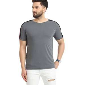 Camisetas de Hombre Lisas con Cuello Redondo, Transpirables, para Fitness, con Estampado Personalizado, en Oferta - Product Image 3