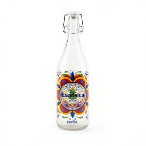 Bottiglia in Vetro Excelsa Puebla 1 L Design Decorativo Multicolore - Product Image 2