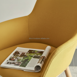 Exportateur certifié OEM/ODM disponible, chaise de loisirs minimaliste moderne en mousse moulée 3LC9830 avec tissu extensible/PVC - Product Image 5
