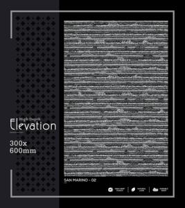 Elegante Revestimiento de Pared de Porcelana de Alta Profundidad 300x600mm 30x60cm 12x24 Mate Texturizado Decorativo - Product Image 1