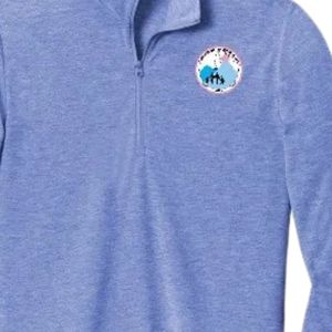 Pull léger à col zippé pour homme Jack and Jill, bleu clair, décontracté, athlétique, respirant, à porter au quotidien - Product Image 5