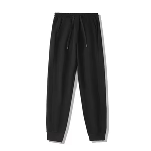 Wholesale <b>Men's</b> Lightweight Custom Jogger Sweatpants Loose Fit <b>Drawstring</b> Closure Eco-Friendly Breathable Casual Sportswear - Product Image 5