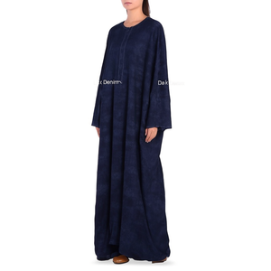 เดรสยีนส์ผู้หญิงสไตล์อบายะแบบเรียบหรู - Product Image 2