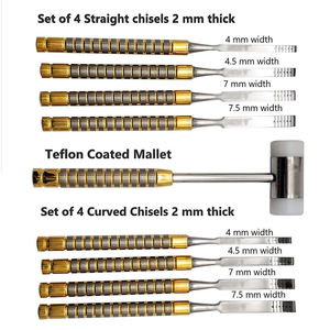 Ciseaux et maillets chirurgicaux dentaires Astrin – Outil professionnel portable de qualité supérieure pour soins bucco-dentaires – Produit personnalisé - Product Image 2