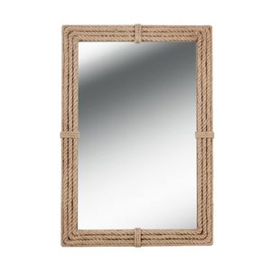 Nautical Rope Frame <b>Wall</b> <b>Mirror</b> Rustic Coastal Decorative <b>Mirror</b> Handmade Beach Style Home Decor <b>Mirror</b> - Product Image 2