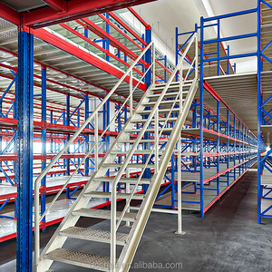 המפעל הפופולרי מדפים mzzanine מדפים מתלה רצפת מדפים מתל אחסון מערכת מיסוך מדף אחסון - Product Image 2