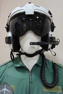 Casco de Vuelo Jupitor Pilot Aircrew, Casco de Seguridad Integral de Fibra de Carbono y Aramida, Talla M, Cierre Doble D, Para Todas las Estaciones - Product Image 2