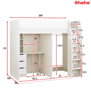 Cama litera inteligente Ohaha - GTTM023 - Product Image 5