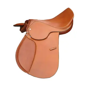 Premium Quality Horse Close Contact Saddle Made By Genuine Fine Quality Soft Seat Leather English Saddle For Horse Ridding