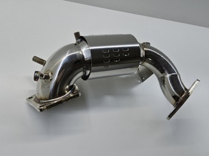 Tubo de escape de acero inoxidable 304 para Hyundai Veloster N 2.0T (AÑO 2019 ~ ) 1.5MM de espesor, alto rendimiento, hecho en Corea. - Product Image 4