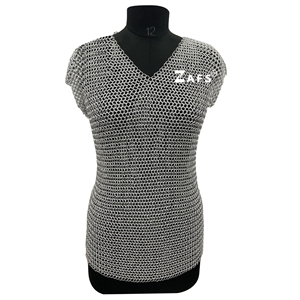 Camisa de Armadura Medieval de Anillos de Aluminio, sin Mangas, Cuello en V, para Reenactment, Ferias y Eventos Históricos de Cosplay - Product Image 1