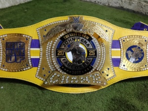 Cinturón de Campeonato de la Gira de Despedida de John Cena, Aleación de Zinc, Chapado en Oro, Diseño de Águila, Personalizable, Ligero, Unisex, MMA, Artes Marciales - Product Image 1