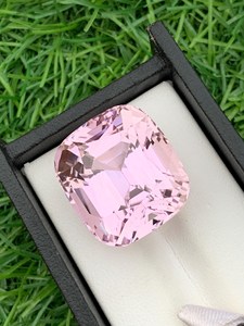 หินอัญมณี kunzite สีชมพูธรรมชาติตัดได้อย่างแม่นยำหินหลวมฉลาดสูงสำหรับทำเครื่องประดับทำแหวนจี้รักษา - Product Image 4