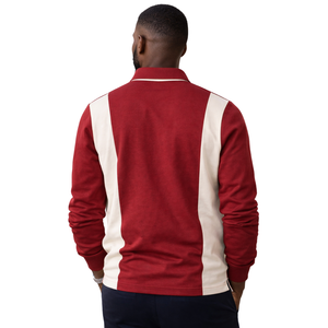 <span class=keywords><strong>Polo</strong></span> a <span class=keywords><strong>Maniche</strong></span> <span class=keywords><strong>Lunghe</strong></span> <span class=keywords><strong>Kappa</strong></span> Alpha Psi con Pannelli, Abbigliamento per Fraternità Greca, Vestibilità Atletica, Comfort Premium e Stile Moderno e Pulito - Product Image 2