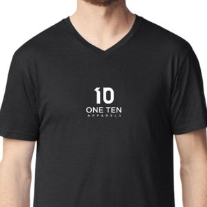 T-shirt pour homme à col en V, noir, léger, doux, respirant, manches courtes, décontracté, basique, mélange de coton, à porter tous les jours, pour la remise en forme - Product Image 6