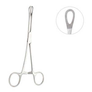 Steel <b>Sponge</b> Forceps 14cm | Manual Surgical Clamps for <b>Sponges</b> & Dressing <b>Handling</b> CE Certified Class I By Grip Surgical - Product Image 5