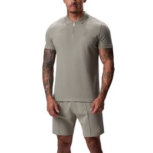 Ensemble été homme, chemise et short, tenue décontractée légère et respirante pour les vacances à la plage, les voyages, la maison et le quotidien. - Product Image 1