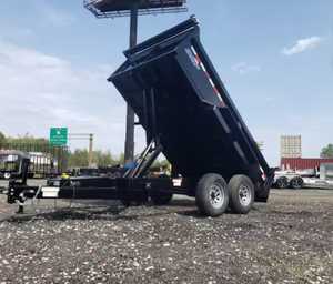 รถพ่วงใหม่เอี่ยมปี 2025 รุ่น 6x12 Hawke Trailers รถพ่วงแบบยกเทท้าย ซีรีส์ Hawke ขนาด 6×12  รับน้ำหนัก 10k  ด้านข้างสูง 2 ฟุต - Product Image 1