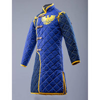 Veste matelassée médiévale Gambeson pour LARP, HEMA, Cosplay, en coton personnalisé, unisexe, fournitures d'usine