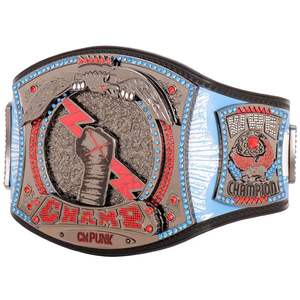 Ceinture de championnat réplique de la série Signature CM Punk 434-Day Record - Product Image 1
