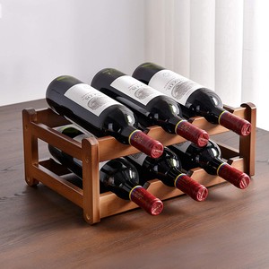 Porte-bouteilles et supports à vin en bambou, fabrication sur mesure, vente en gros |   Aqdus Saleem Inde - Product Image 2