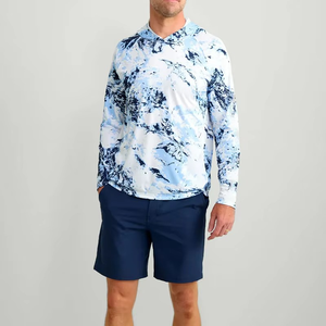 Camisas de Pesca de Manga Larga para Hombre Hechas a Medida, UPF 50, Estampado Animal, Anti-UV, Impermeables, Transpirables, de Secado Rápido, Sublimadas - Product Image 3