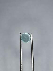 Fluorita Azul Natural, Corte Redondo Tipo Sugarloaf, 8mm, 2.8 Ct, de Afganistán, para Fabricación de Joyería DIY - Product Image 6