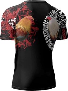 Fabricants de rashguards personnalisés imprimés par sublimation pour MMA, BJJ, surf, manches longues, OEM - Product Image 3