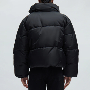 Nouvelle arrivée, veste matelassée unisexe personnalisée, vêtements décontractés de haute qualité, col montant, à capuche, vente en gros de vestes matelassées personnalisées, toutes tailles - Product Image 3