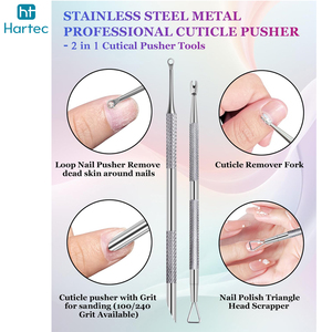 2-Piece Facial Pore Cleaning Kit Stainless Steel Acne Pimple Popper <b>Tool</b> With Portable Case Beauty <b>Tools</b> For Salon Personal Care - Product Image 4