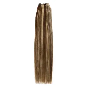 100% Remy Weft Straight Highlighted Full Lace <b>Wig</b> <b>Long</b> Highlighted Hair Natural Wave Texture Human Weft Customizable Hair - Product Image 1