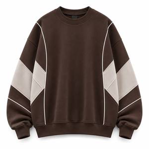 Sweat à capuche oversize en molleton épais de qualité supérieure, style streetwear, décontracté, unisexe, à épaules tombantes, doux et chaud pour l'hiver, ODM - Product Image 3